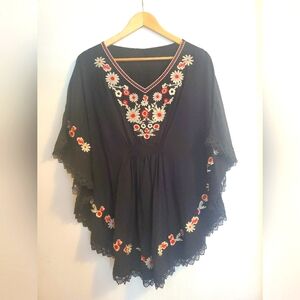 Women's V-Neck batwing blouse